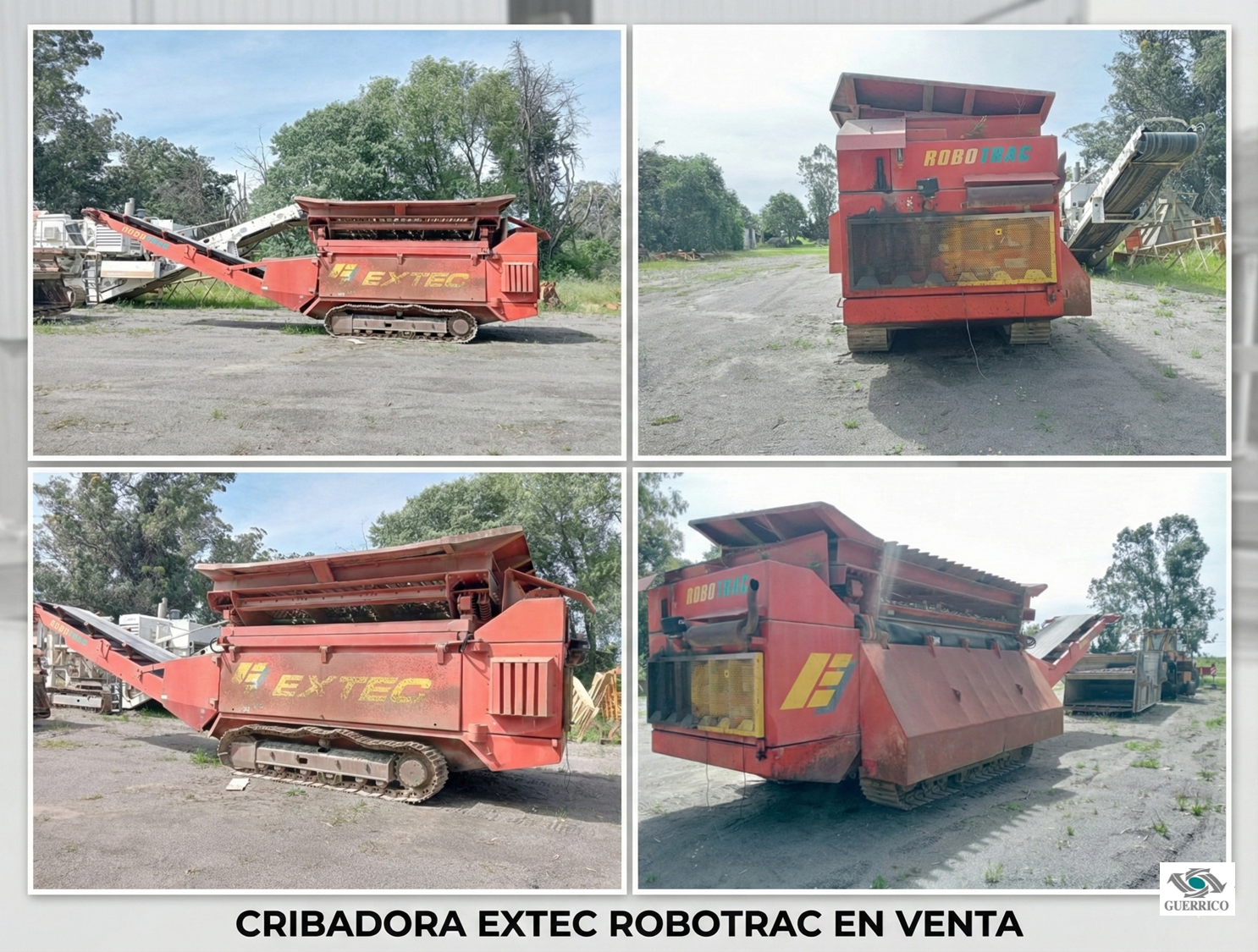 Cribadora Extec Robotrac
